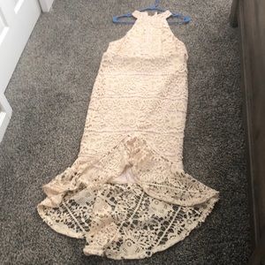 Mermaid silhouette dress perfect fit